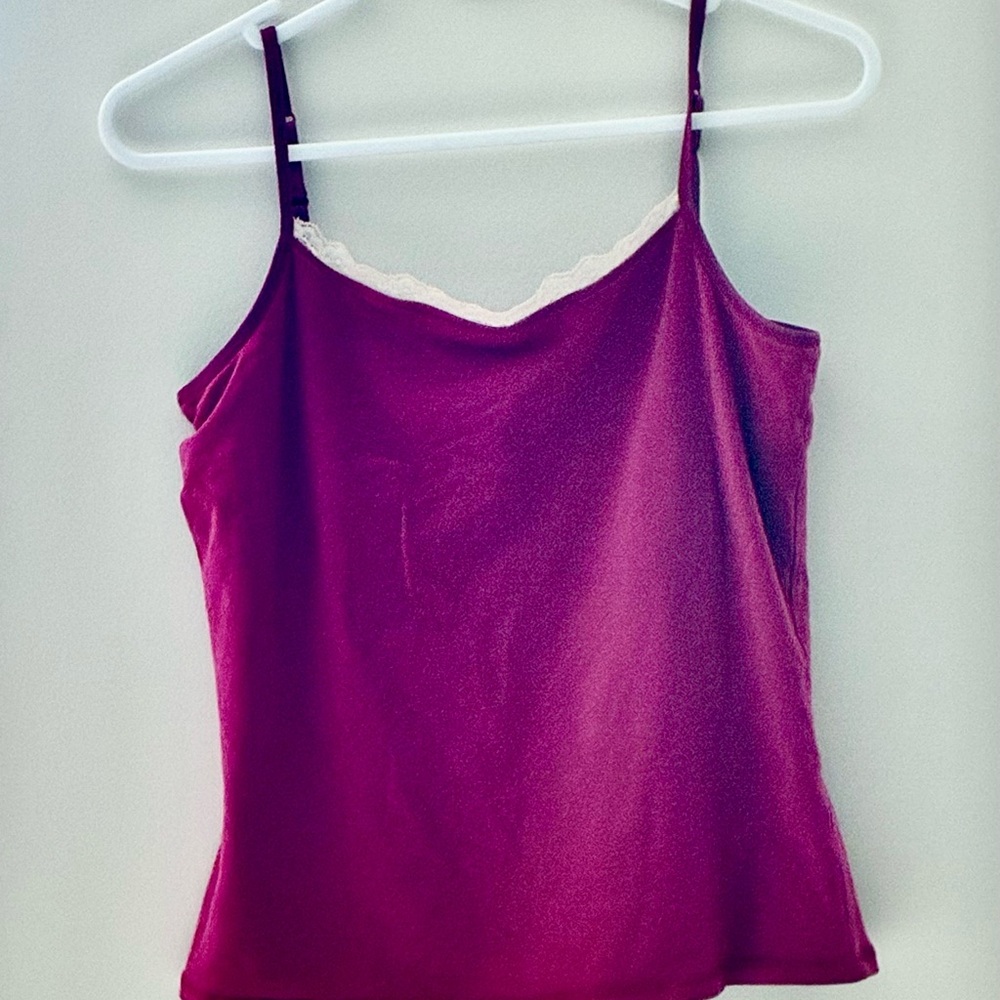 Pink Lacey Camisole Top